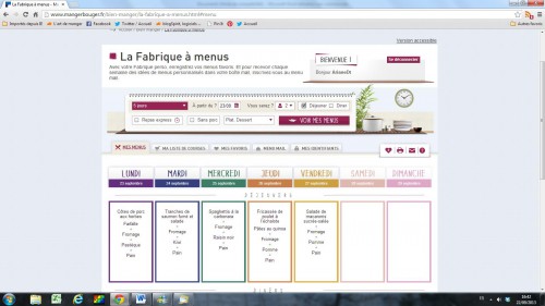 fabrique à menus,pnns,équilibre alimentaire,planifier les repas,organisation des repas