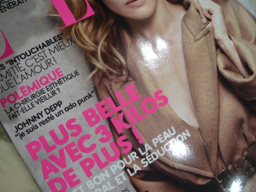 elle,magazines féminins,minceur,3 kilos en plus,prise de poids,prendre du poids l'hiver