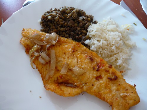 cuisine, réinsertion, ateleir de cuisine, alimentation et précarité, nutrition, poisson, antilles, salade de fruits